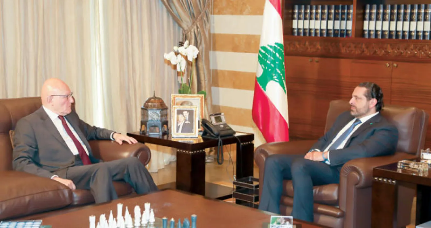 الحريري مستقبلاً سلام أمس (دالاتي ونهرا)