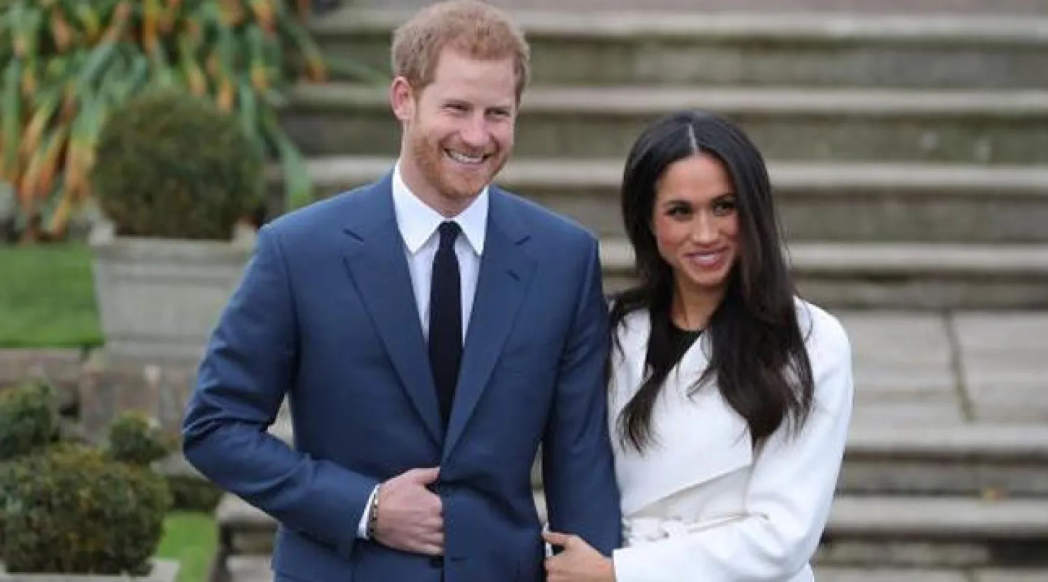 الأمير هارى وخطيبته ميغان ماركل (رويترز)