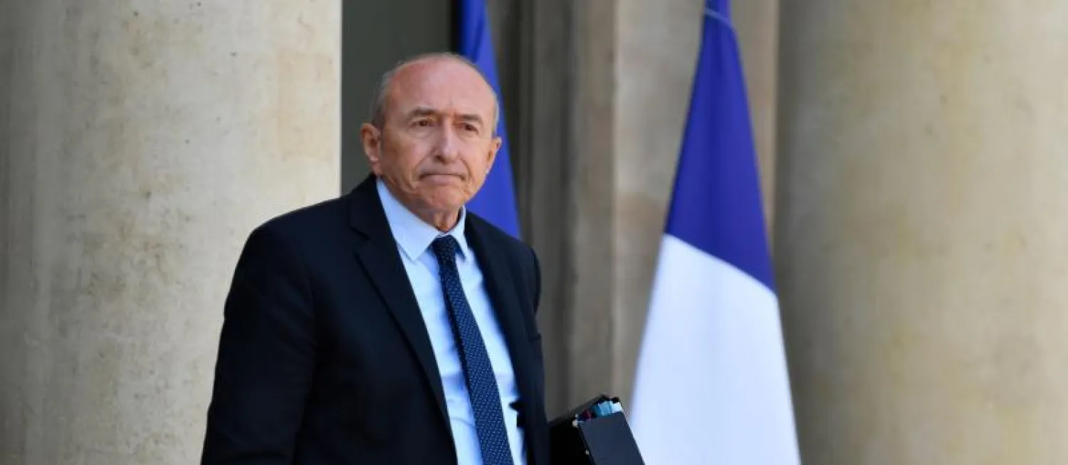 وزير داخلية فرنسا جيرار كولومب (أ.ف.ب)