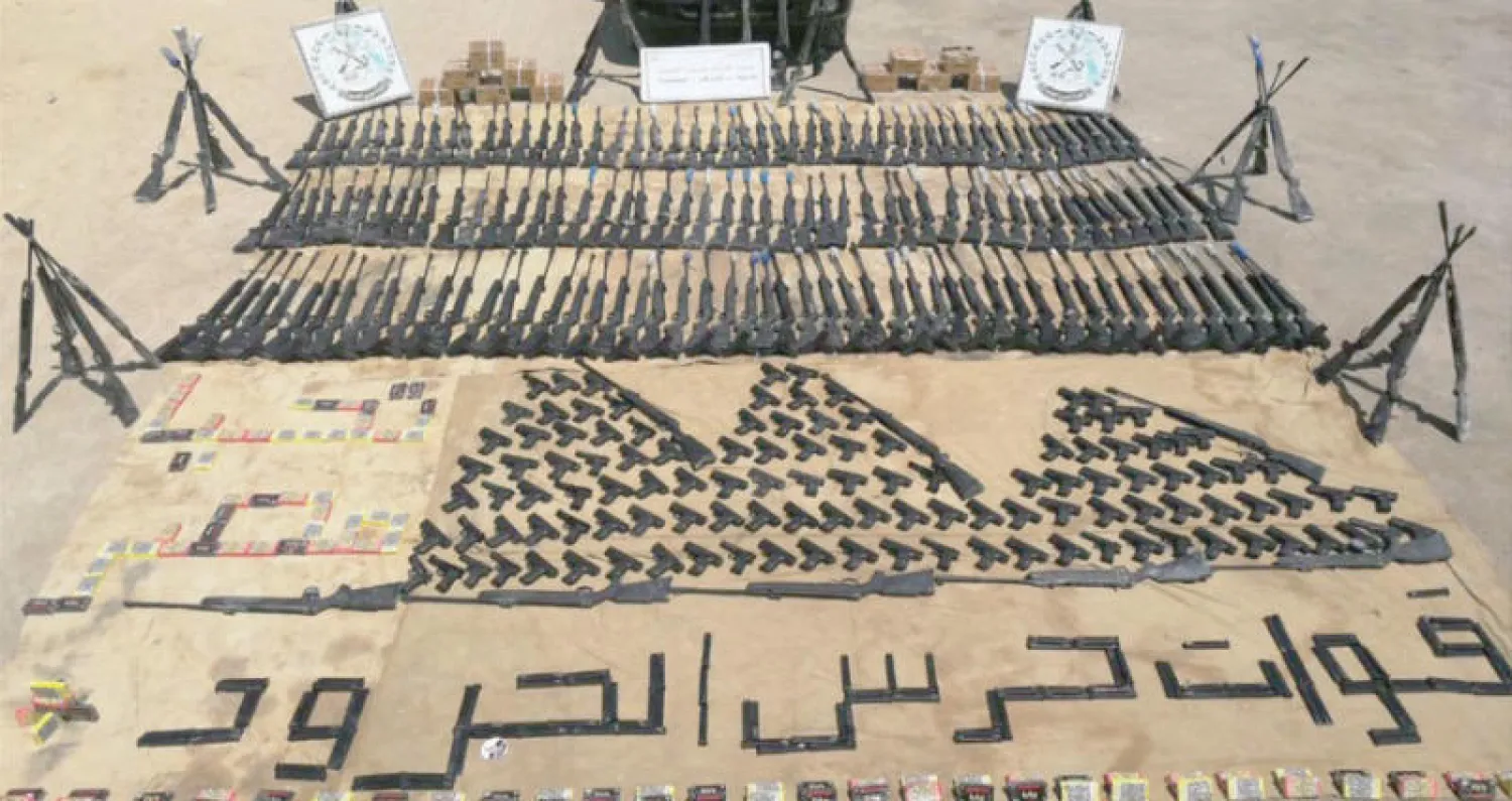 صورة وزعها المتحدث العسكري عن إحدى عمليات الجيش المصري في سيناء