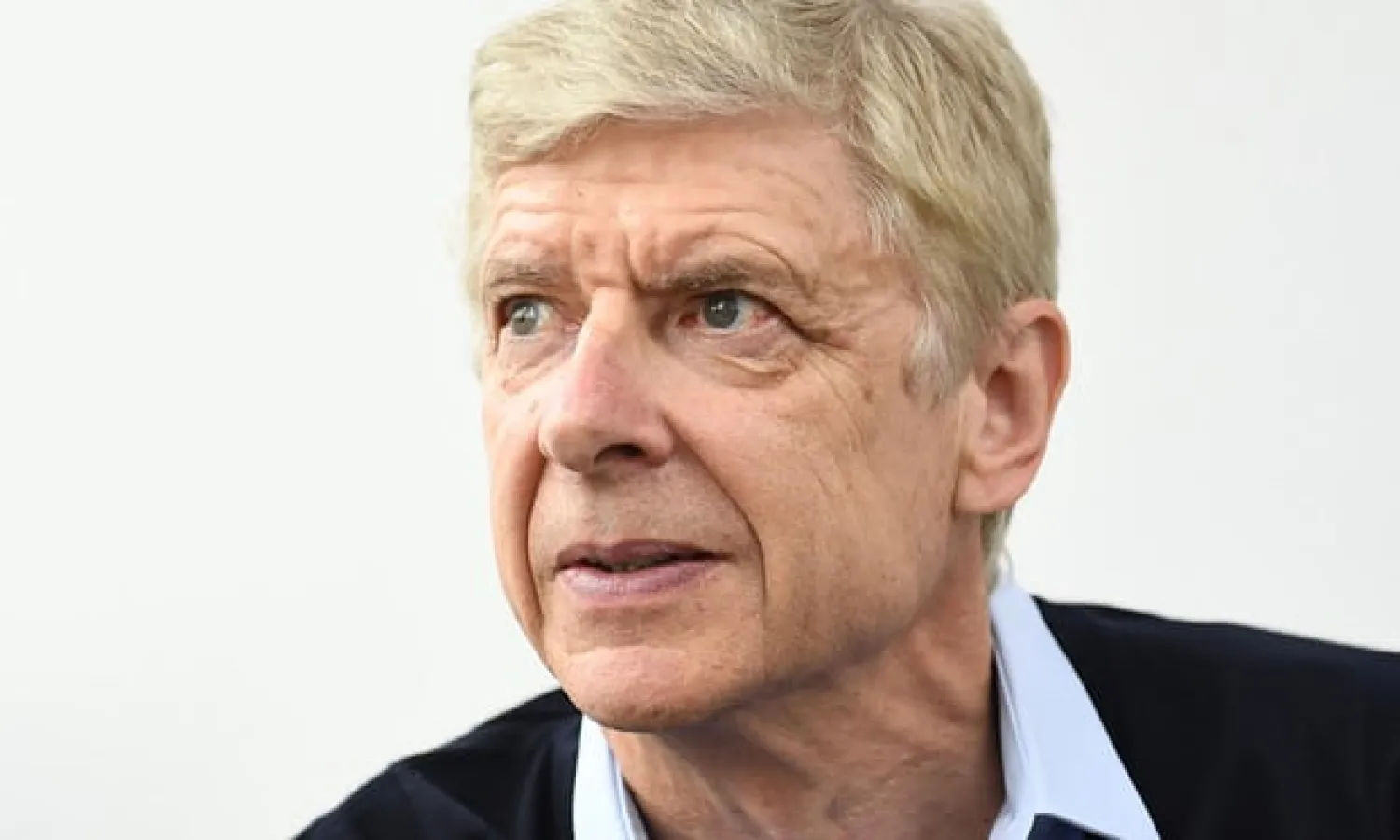  Arsène Wenger is pondering his next move: ‘I can say for sure is that I will continue to work. But do I want to continue to suffer as much?’ Photograph: Stuart MacFarlane/Arsenal FC via Getty Images
