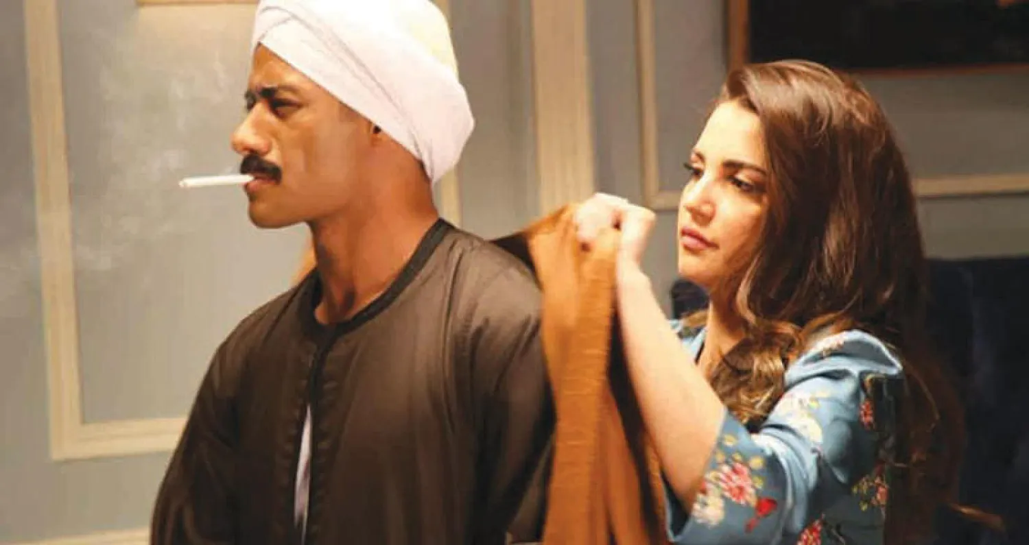 لقطة من مسلسل «نسر الصعيد»