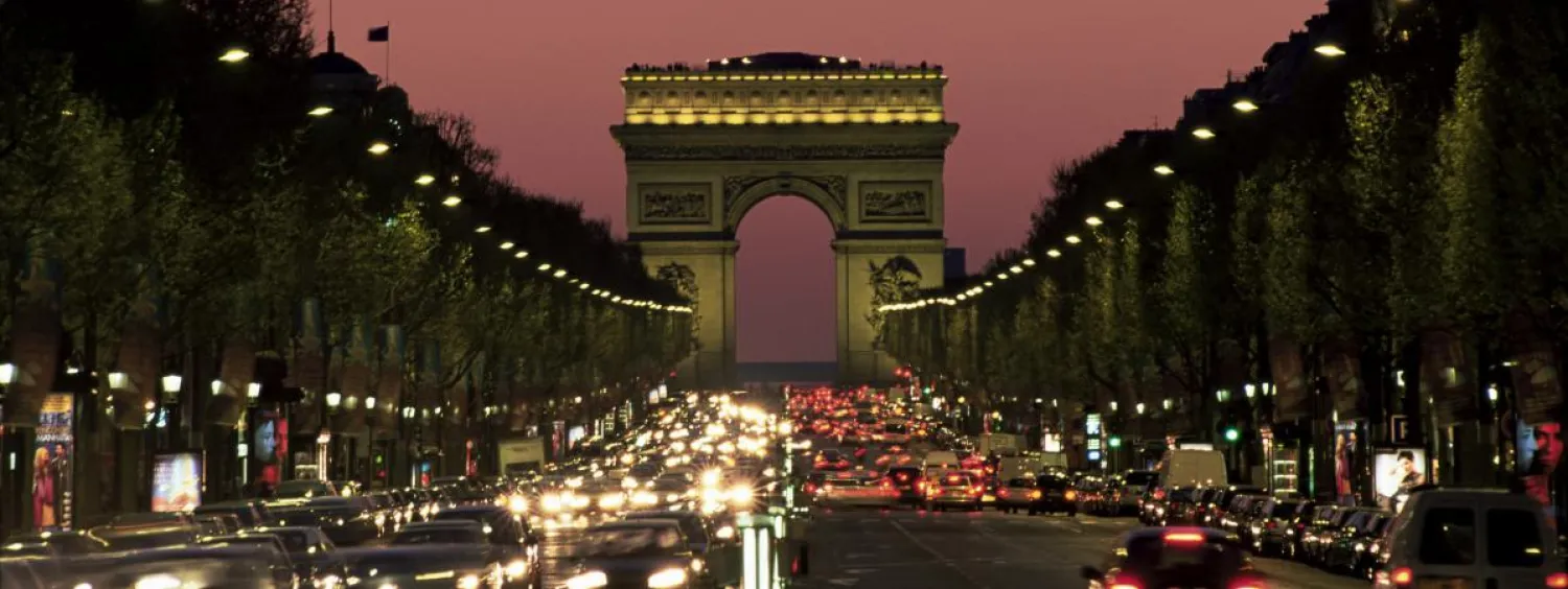 Paris’ famed Champs-Elysees boulevard. (AFP)