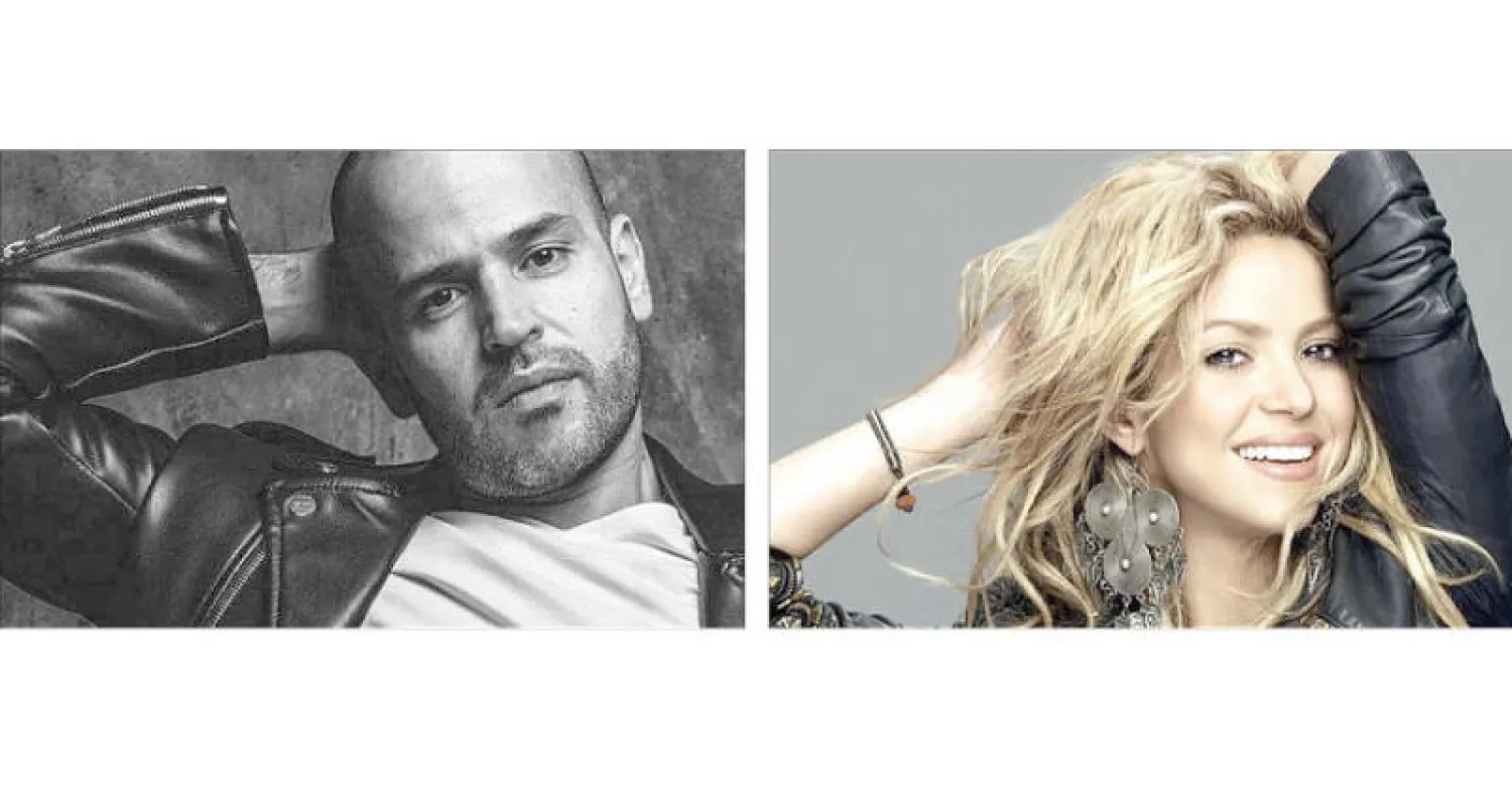 المغنية شاكيرا - المغني أبو