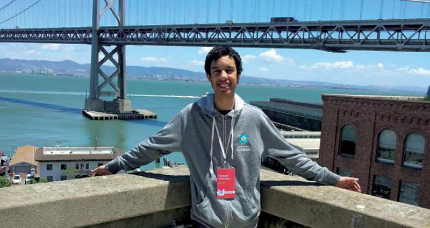 الصبي الأوروغواني إيزكويل بيريرا