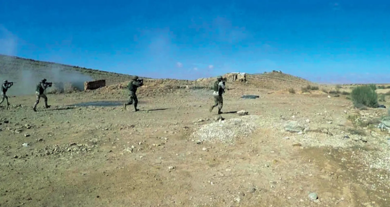 جانب من العمليات العسكرية التي ينفذها الجيش المصري في سيناء (المتحدث العسكري)