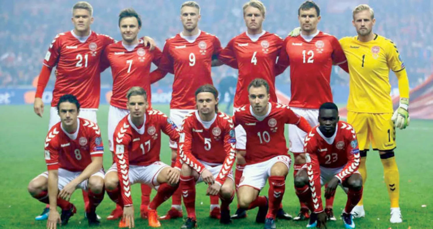 فرصة الدنمارك كبيرة في الوصول للدور الثاني