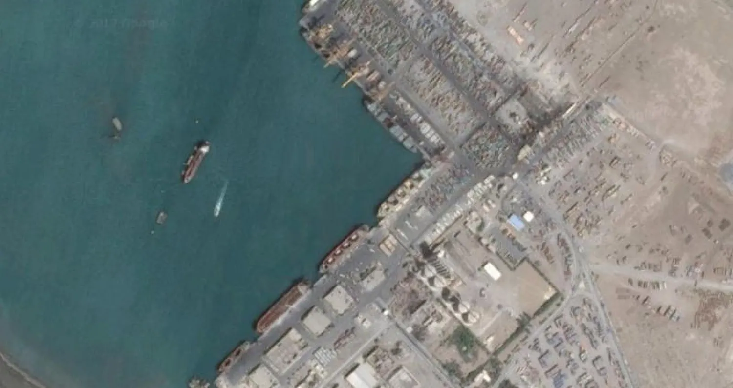 ميناء الحديدة من الجو «خرائط غوغل»