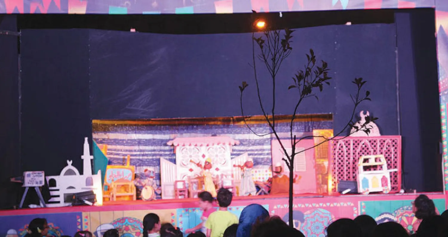 من عروض «الليلة الكبيرة» على مسرح الأوبرا المصرية