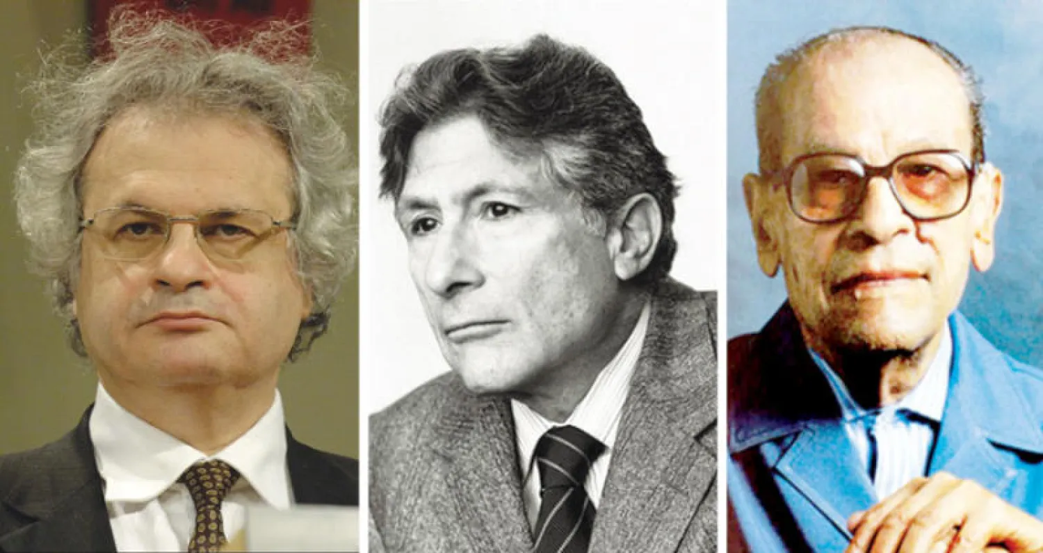 نجيب محفوظ  -  إدوارد سعيد  -  أمين معلوف