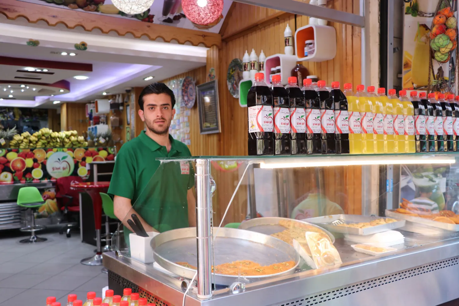 عصائر أبو عبدو الحلبية باتت تباع في مدينة إسطنبول التركية