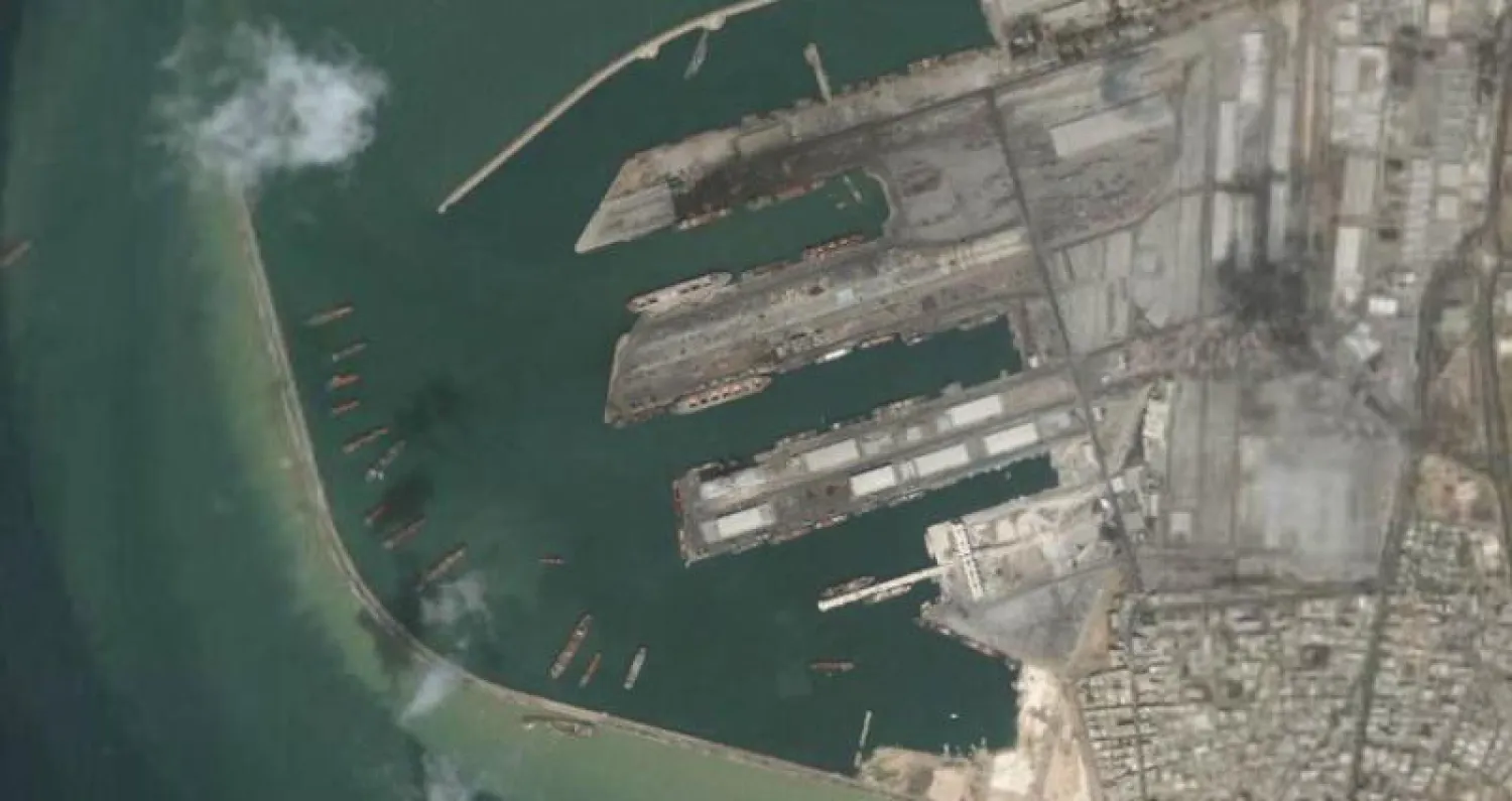 ميناء طرطوس السوري مقر قاعدة الأسطول الروسي في سوريا  «غوغل».