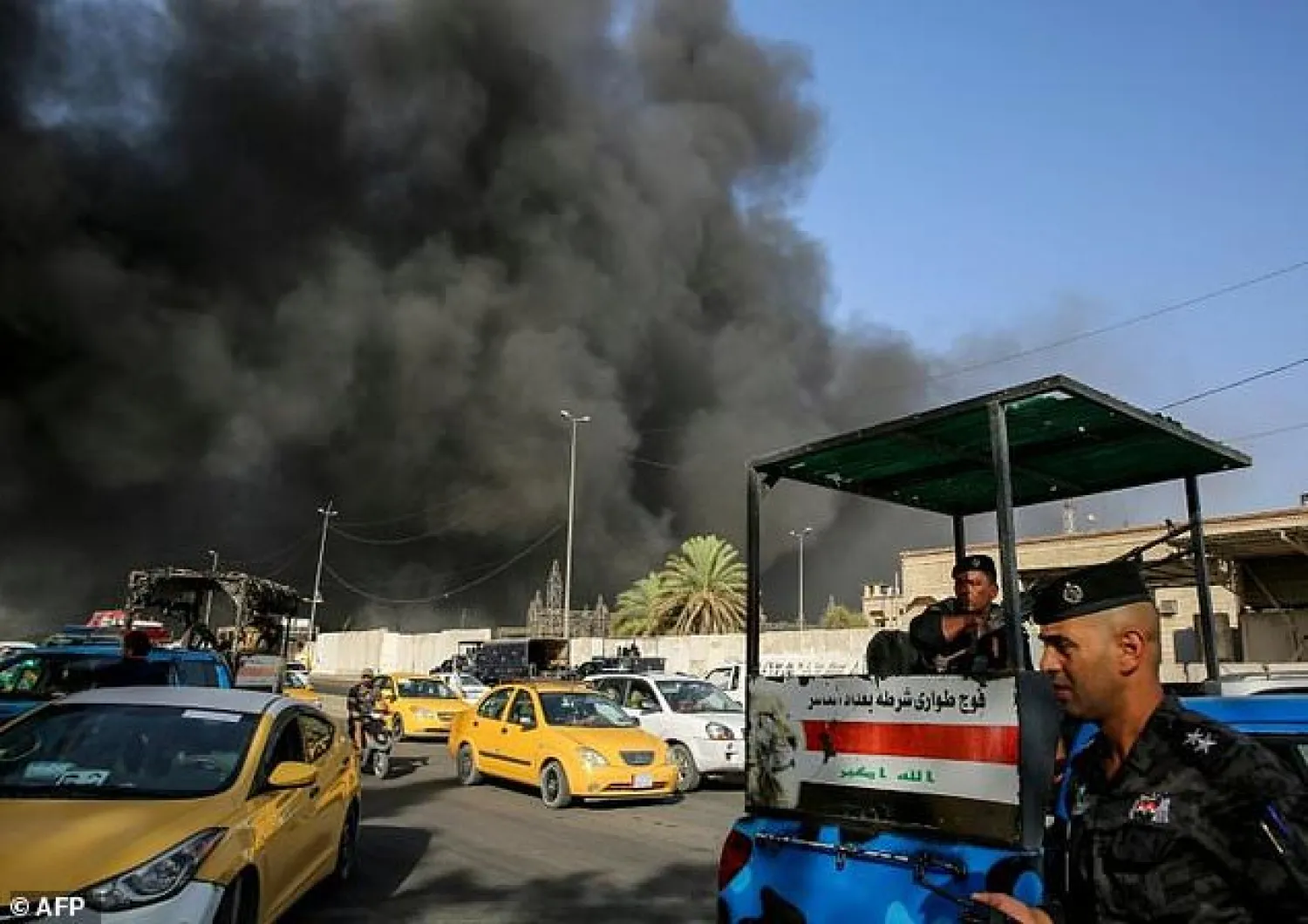 The Iraqi interior minister has said that a fire which ripped through the country's biggest ballot warehouse ahead of a vote recount was 'deliberate.” AFP