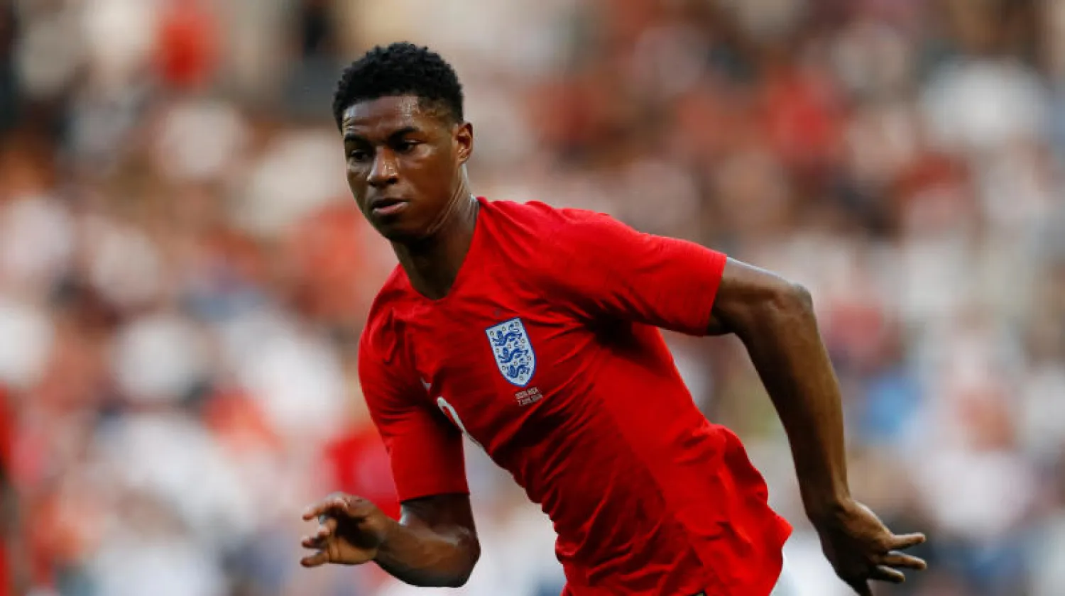 ماركوس راشفورد خلال ودية كوستاريكا (رويترز)