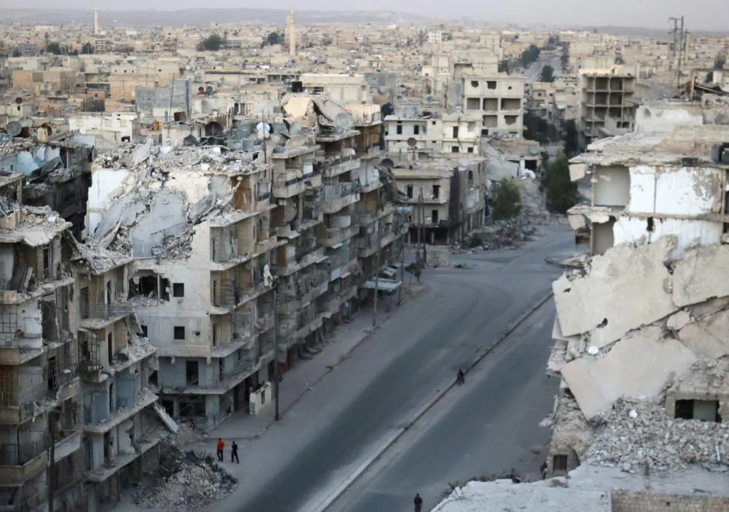 Destruction in Syria. (Reuters)
