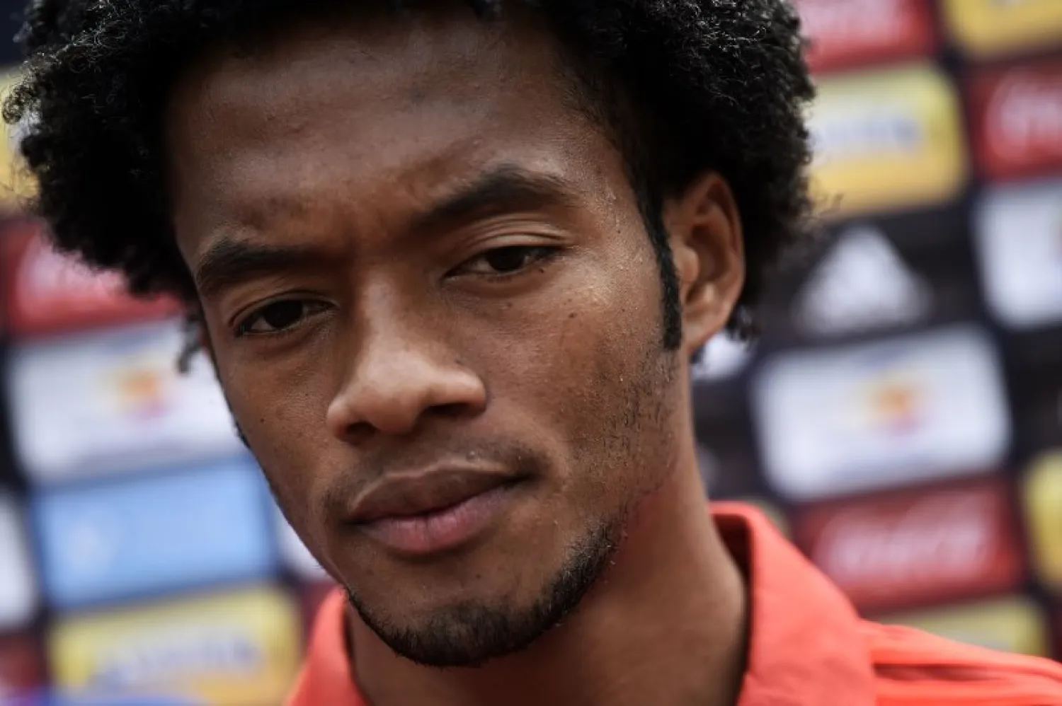 خوان كوادرادو لاعب وسط كولومبيا ونجم يوفنتوس (ا.ف.ب)