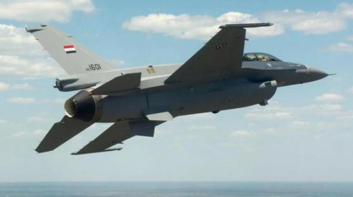 مقاتلة عراقية من طراز «إف 16» - أرشيفية (رويترز)