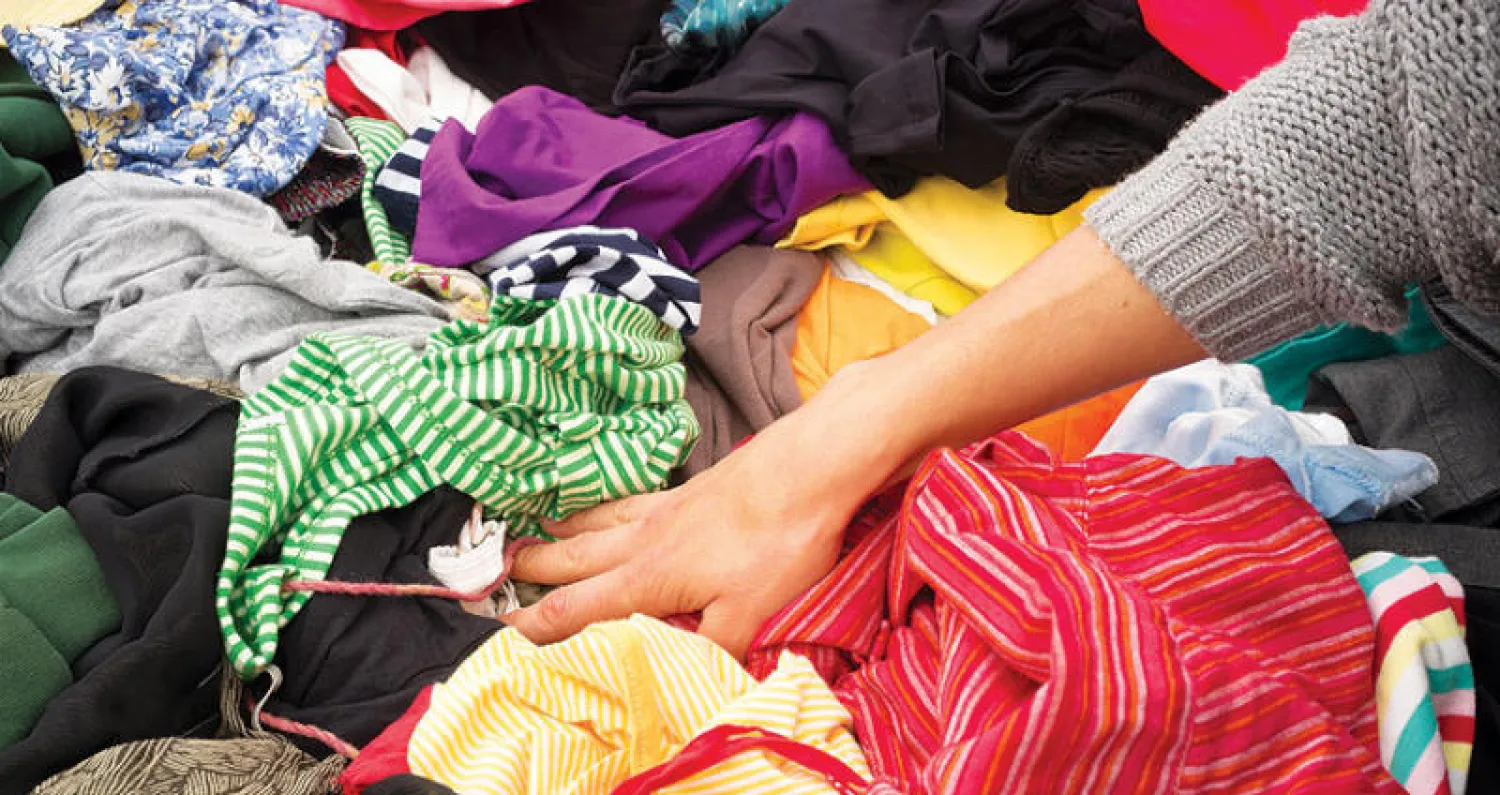 87% من الملابس المصنعة حول العالم مصيرها القمامة