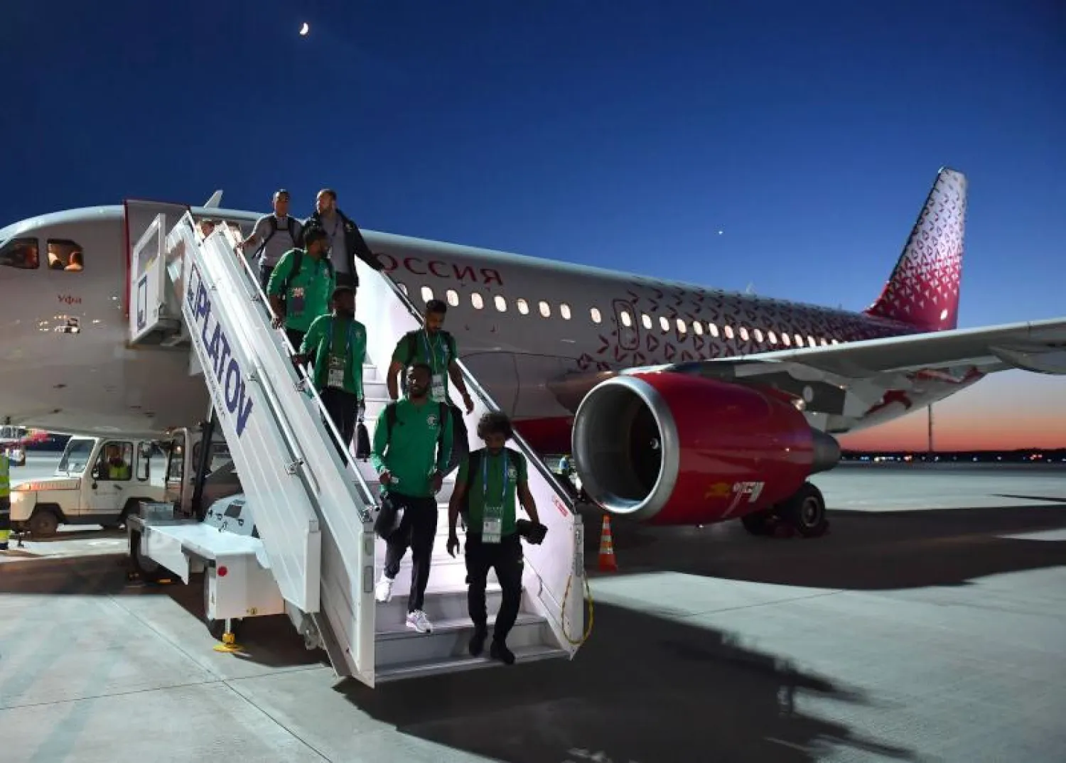 اللجنة المنظمة للمونديال تعتذر لبعثة المنتخب السعودي