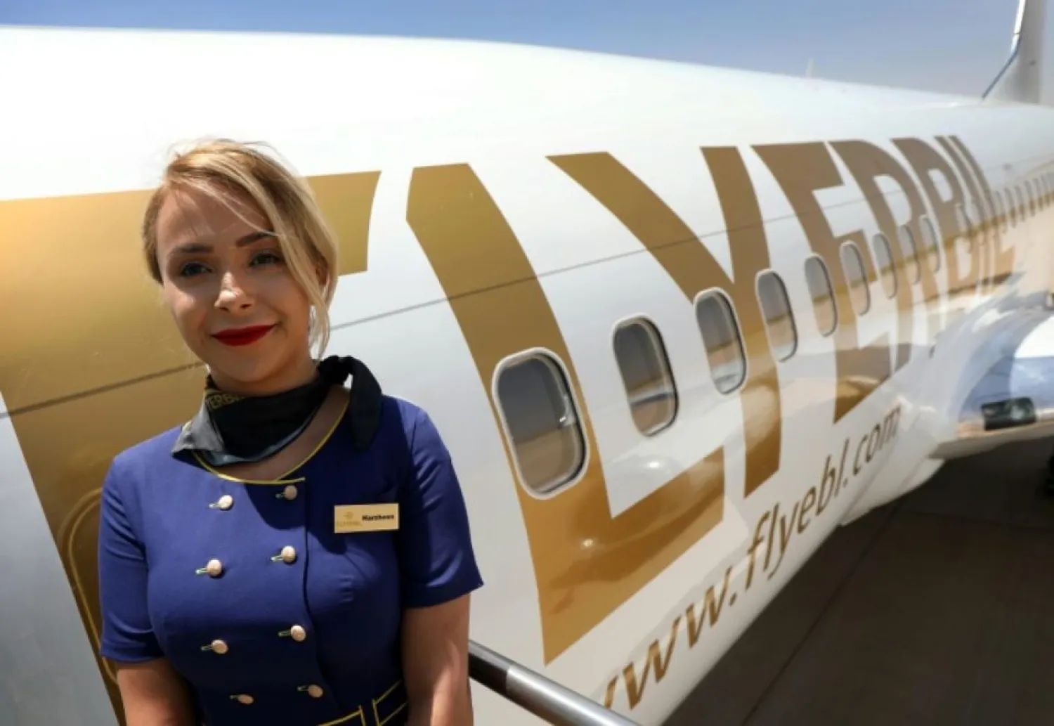 The Iraqi Kurdistan region’s first airline launches a flight to Sweden. (AFP)