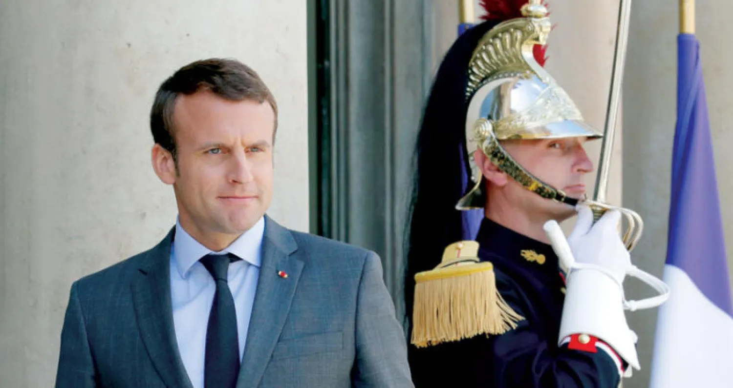 الرئيس الفرنسي إيمانويل ماكرون