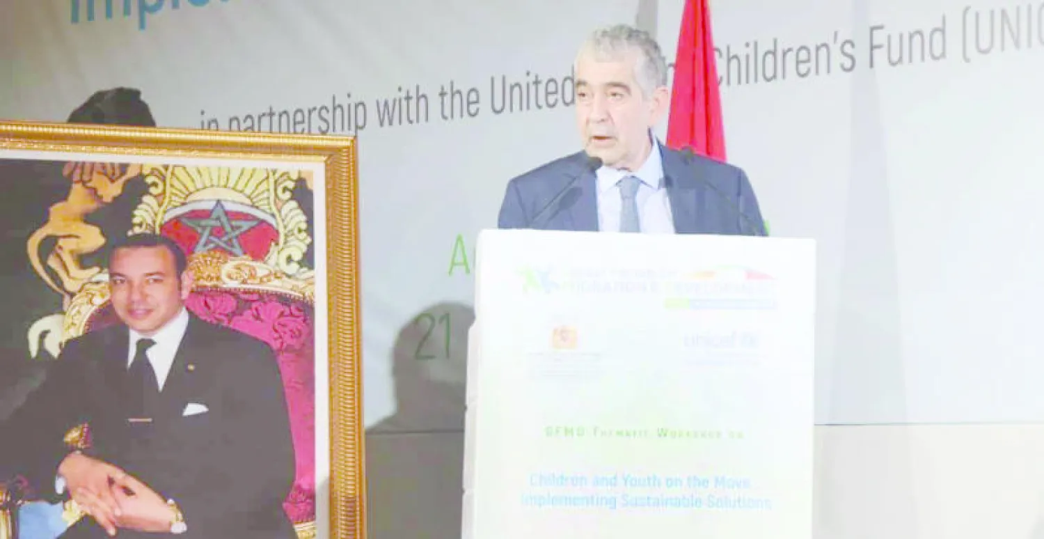 جانب من فعاليات الجلسة الافتتاحية لورشة العمل («الشرق الأوسط»)