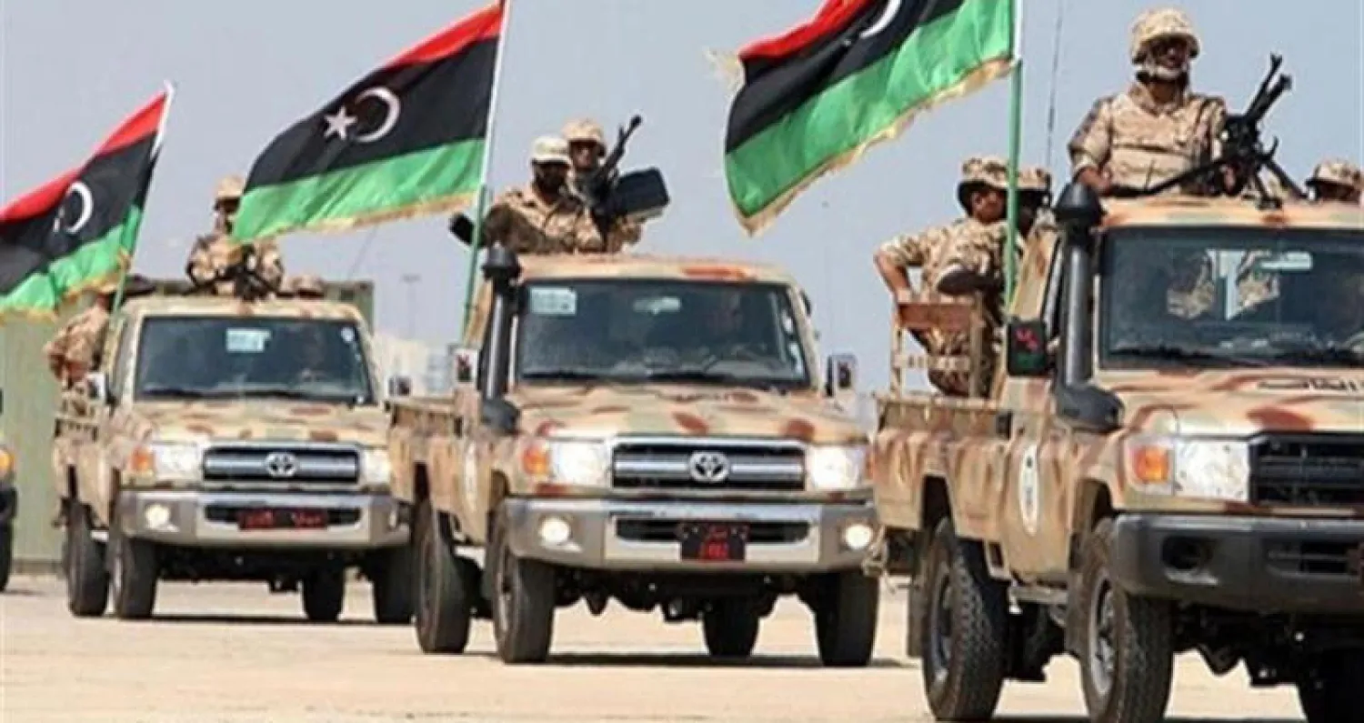 قوات للجيش الليبي.