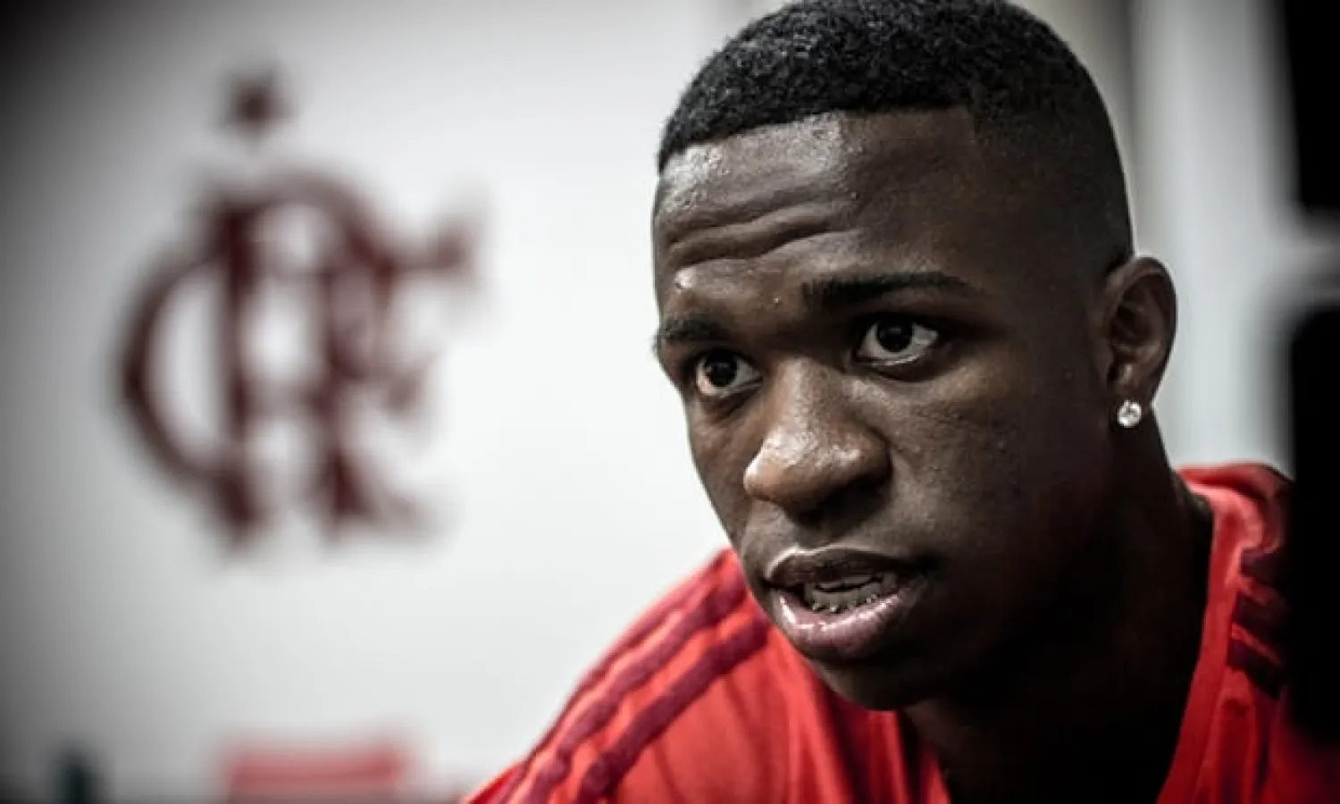  Vinícius Júnior signed a pre-contract with Real Madrid last year at a time when he had not yet made his first appearance for Flamengo. Photograph: Fernando Martinho/Guardian
