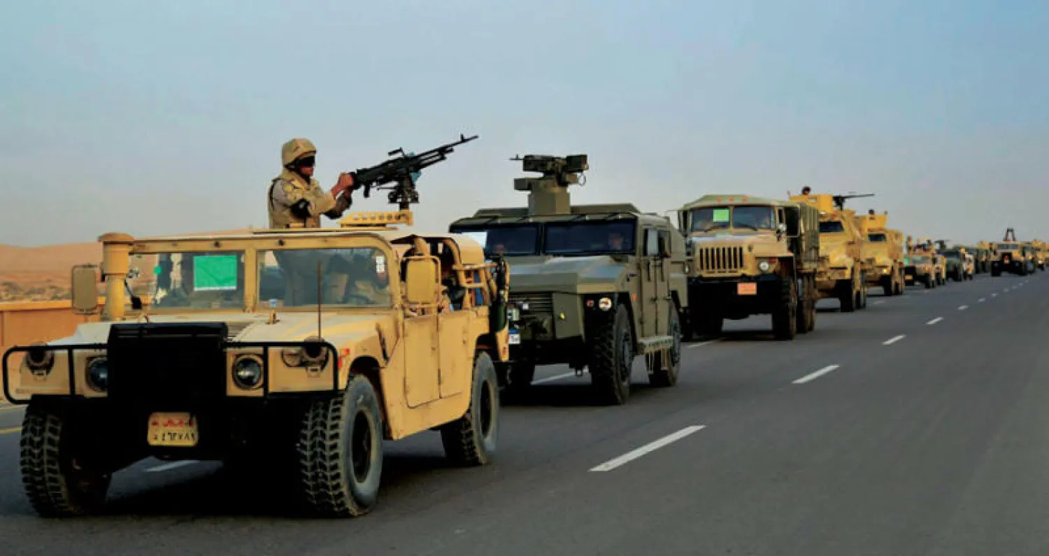 قوات مصرية في سيناء ({غيتي})