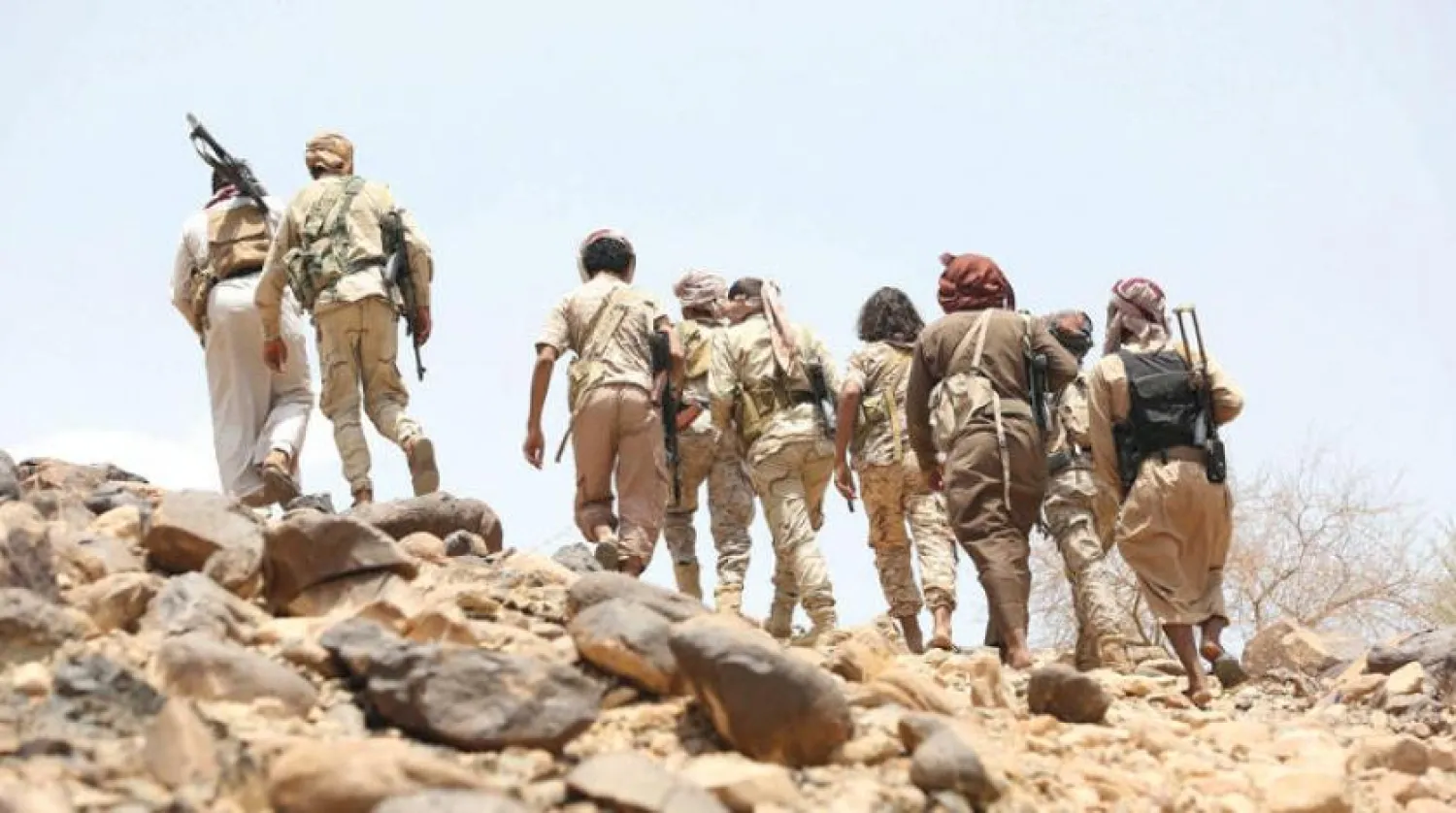 Yemeni troops. Reuters file photo
