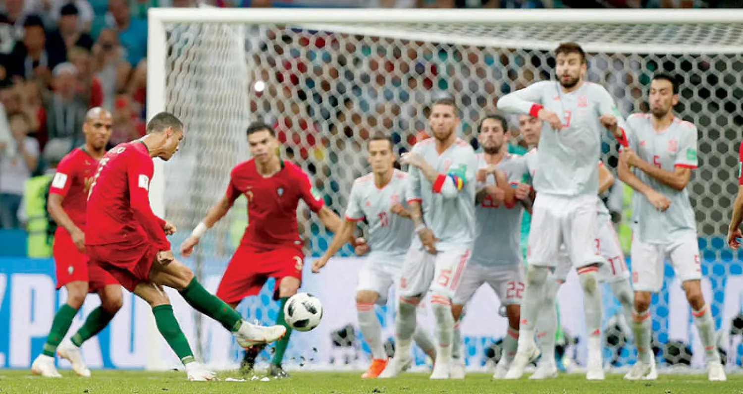 البرتغال تأهلت إلى دور الـ16 بفضل رونالدو (أ.ب)