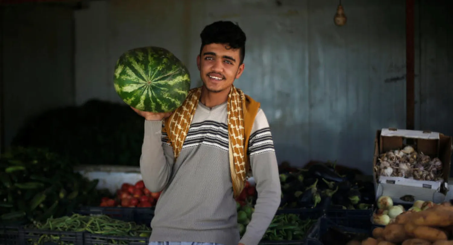 لاجئ سوري في مخيم الزعتري بالأردن - أرشيفية (رويترز)