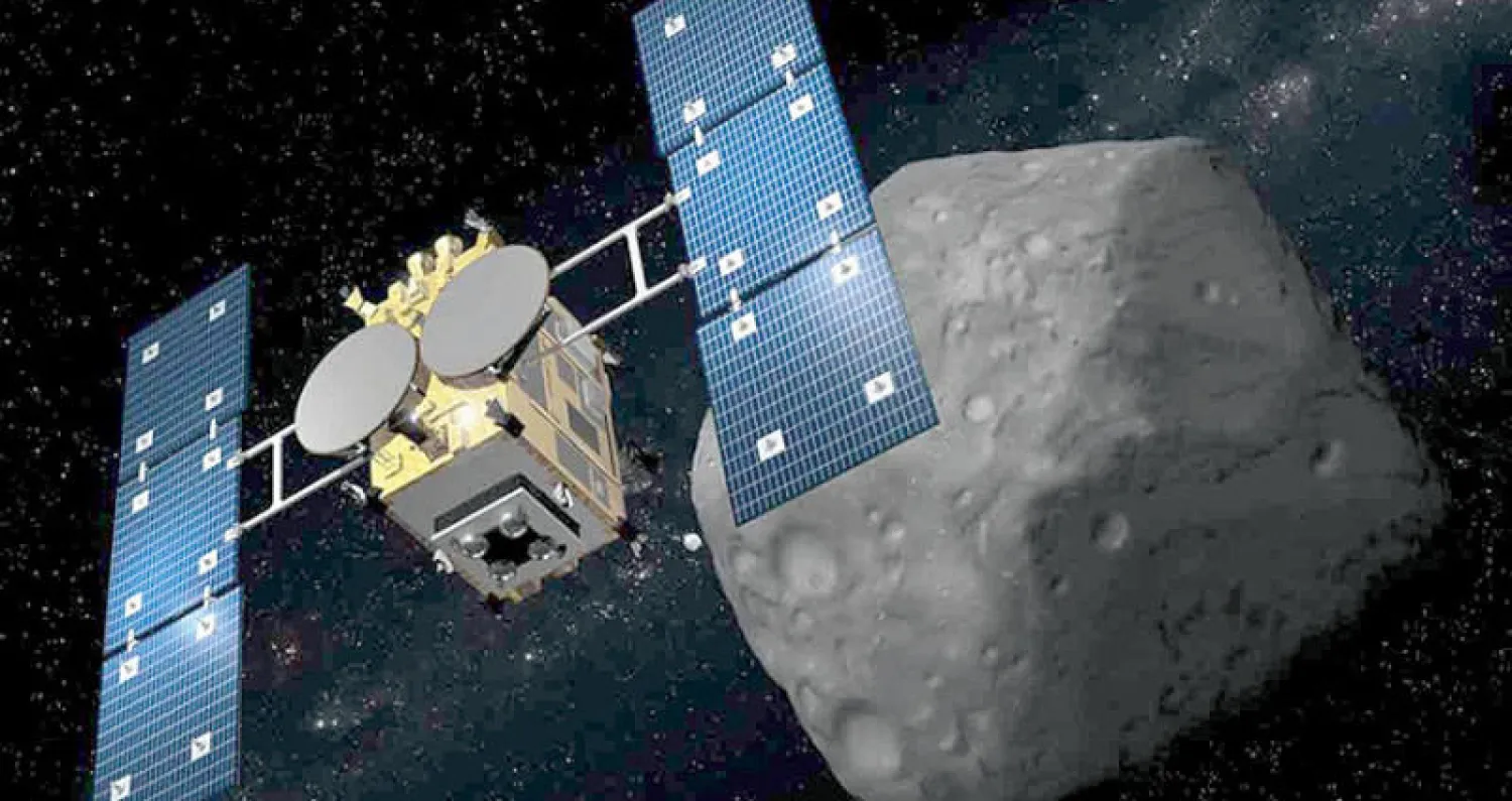 رسم تخيلي لمسبار «هايابوسا2» الياباني