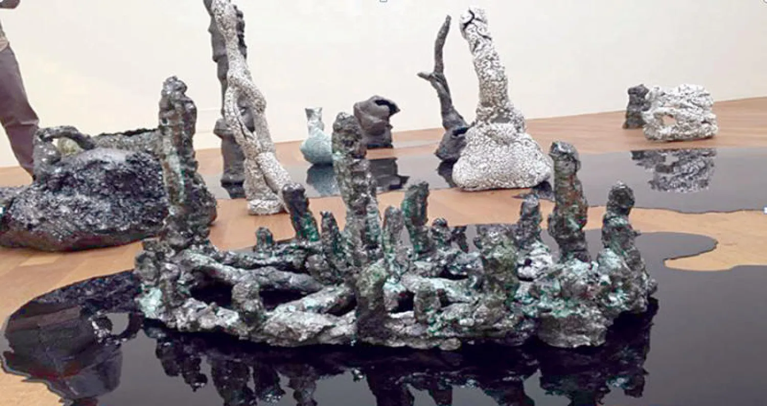 قطعة فنية يتضمنها معرض «كلاسيك ريلوديد» للإيطالي سالفاتور أرانشيو