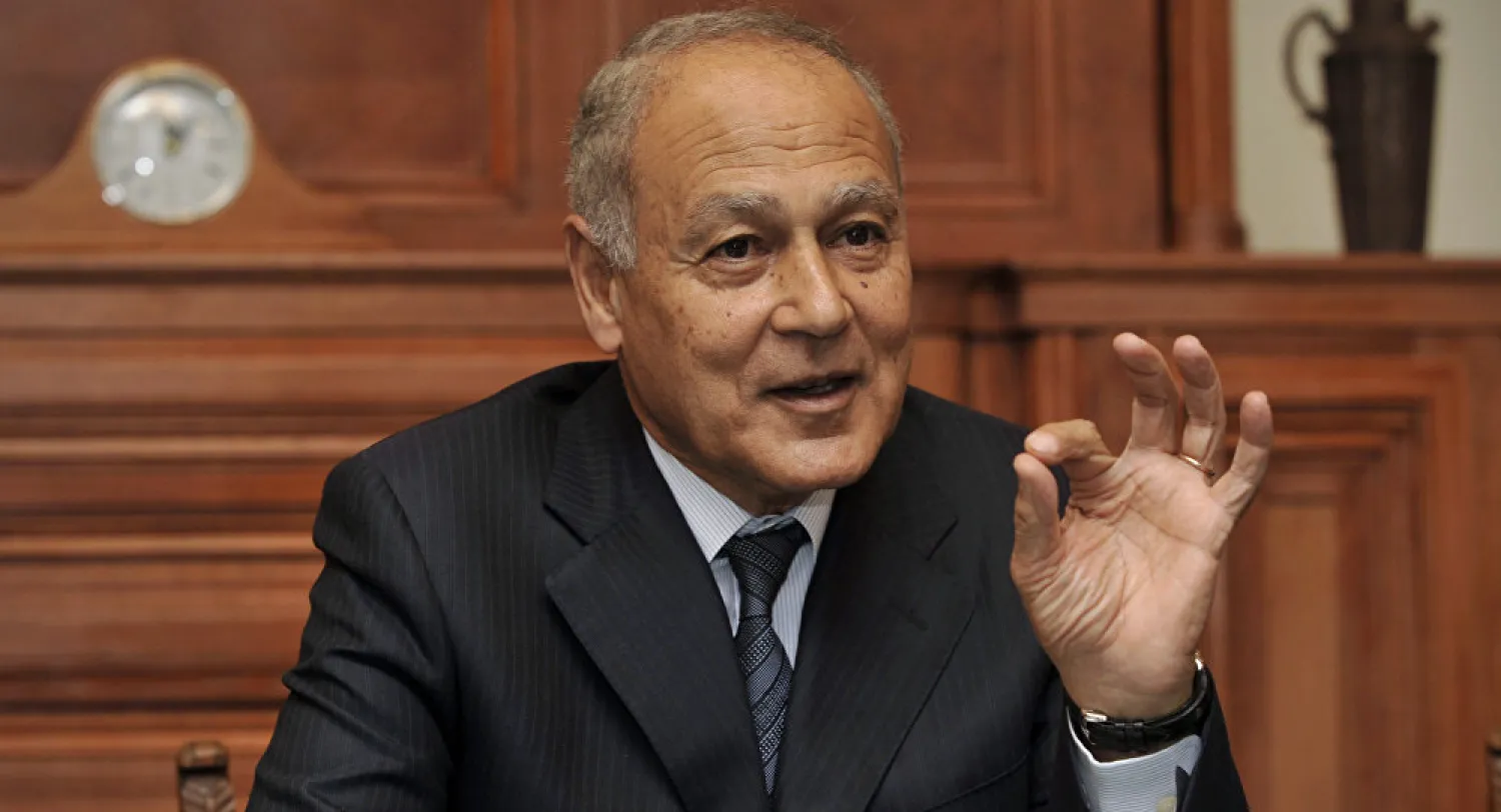 Secretary-General of the Arab League (AL) Ahmed Aboul Gheit. Reuters
