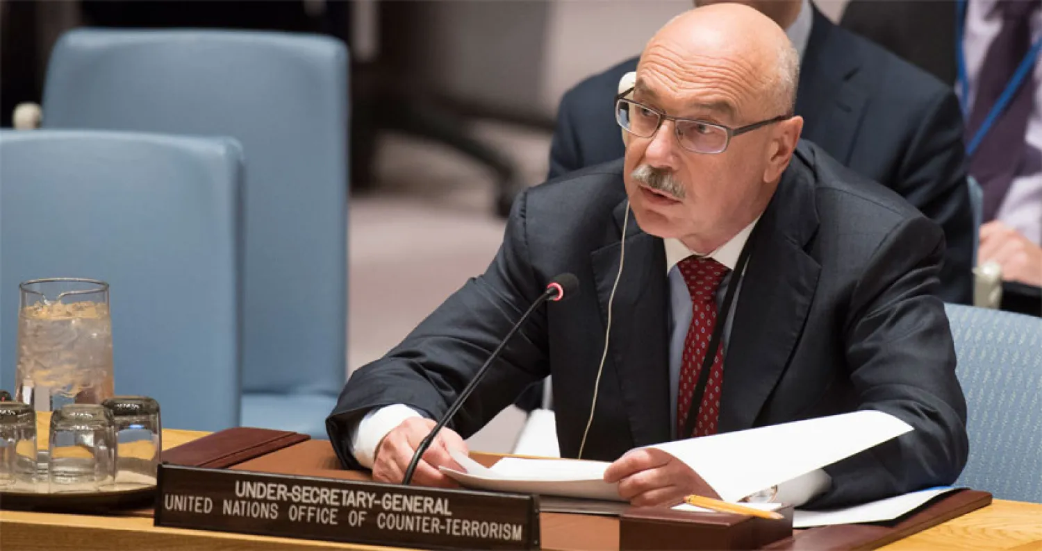 فلاديمير فورونكوف، وكيل الأمين العام لمكتب الأمم المتحدة لمكافحة الإرهاب.