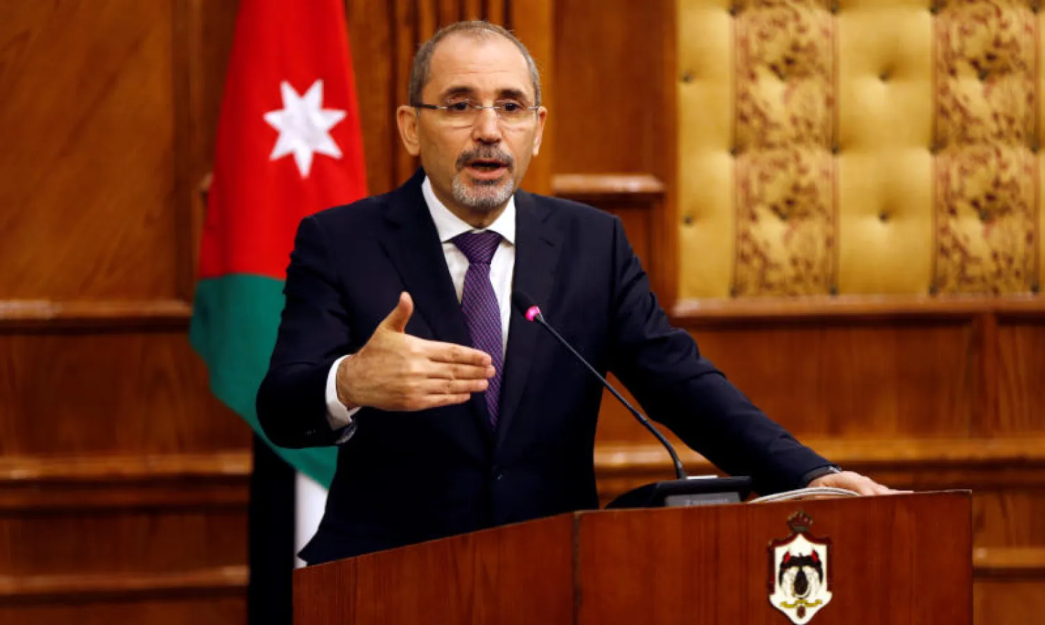 وزير الخارجية الأردني أيمن الصفدي (رويترز)