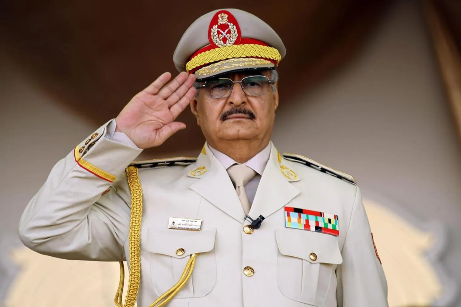 Commander of the Libyan National Army Khalifa Haftar. (AFP)
