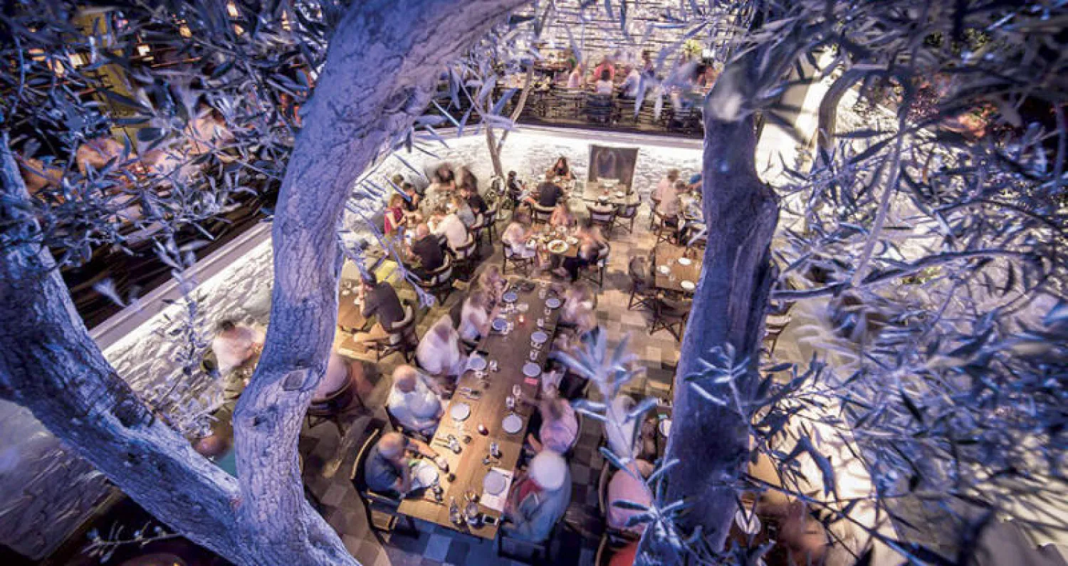 جلسة صينية على المتوسط