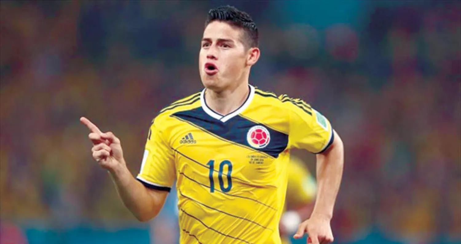 رودريجيز من أوراق كولومبيا الرابحة («الشرق الأوسط»)