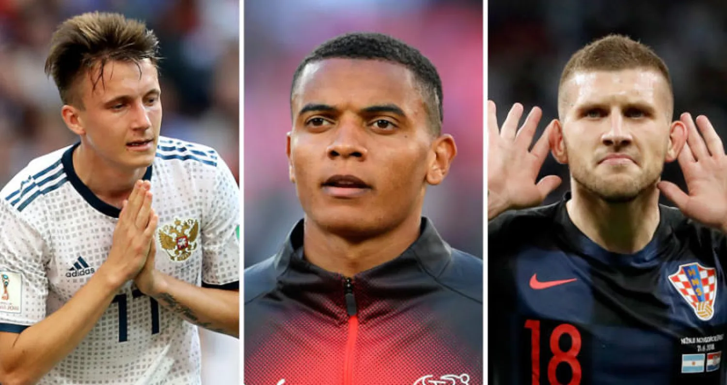 الكرواتي أنتي ريبيتش والسويسري مانويل أكانجي والروسي الكسندر غولوفين (أ.ف.ب)