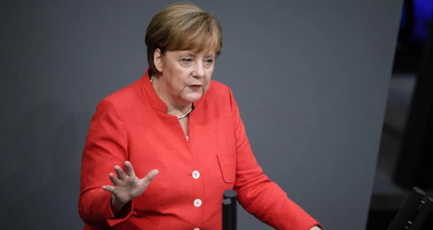 المستشارة الألمانية أنجيلا ميركل (إ.ب.أ)