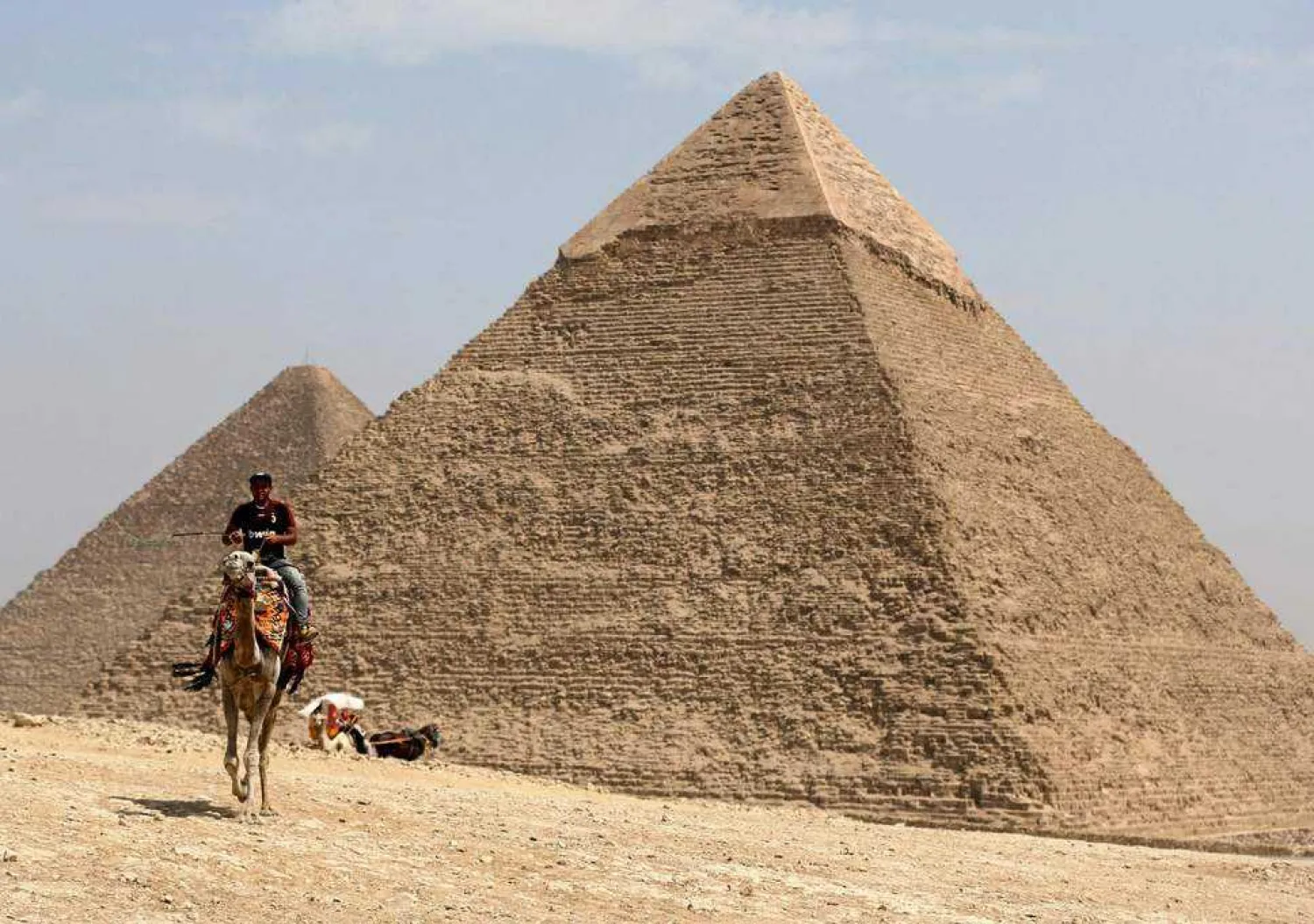The Great Giza pyramids on the outskirts of Cairo. Mohamed Abd El Ghany/Reuters