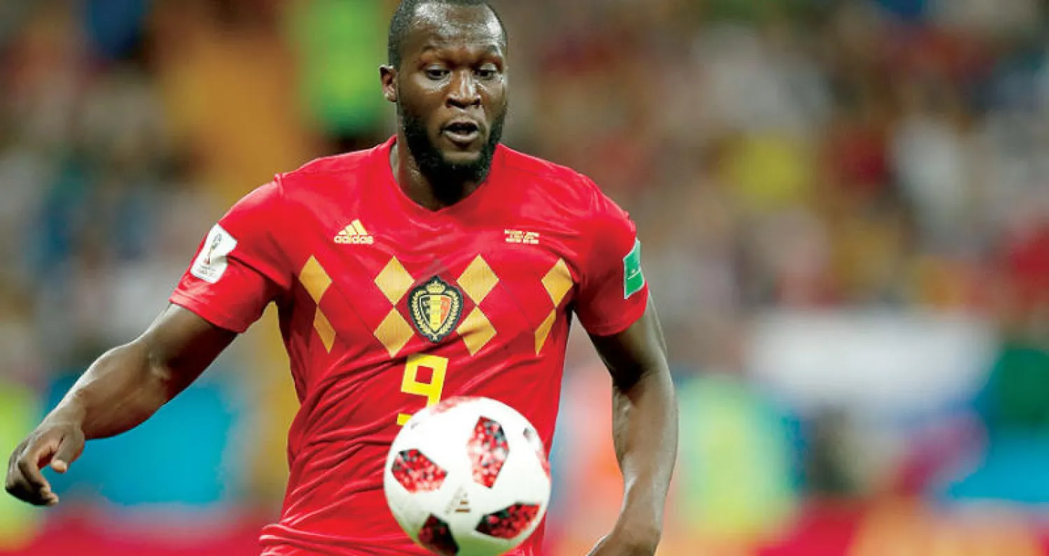 لوكاكو هداف بلجيكا يتطلع لإنجاز بمونديال روسيا (أ.ف.ب)