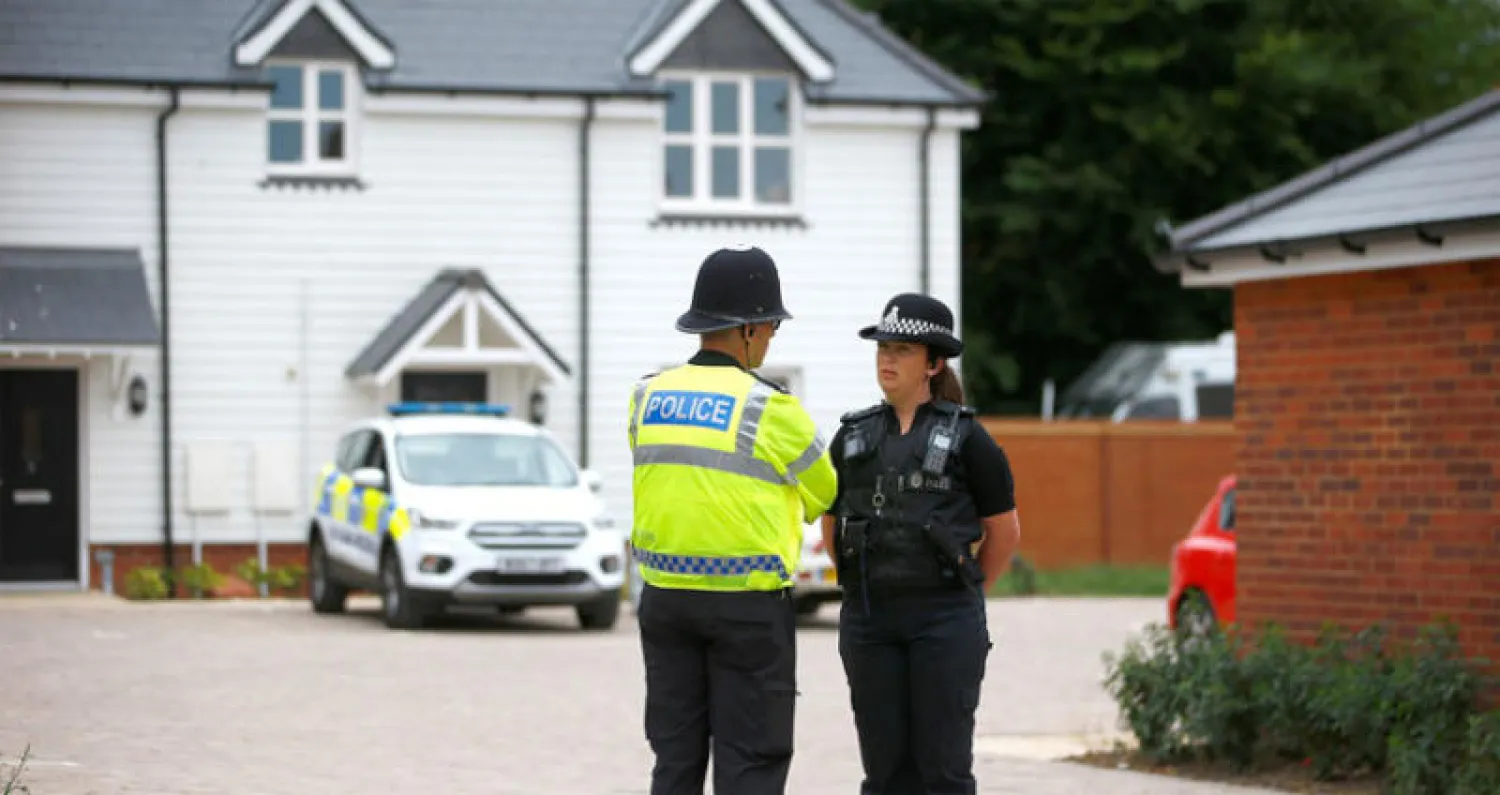 منزل البريطانيان المصابان بالقرب من سالزبيري.