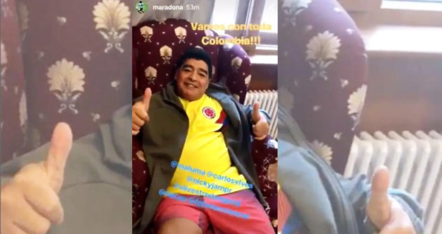 «الفيفا» يلوم مارادونا بسبب تعليقات «السرقة»