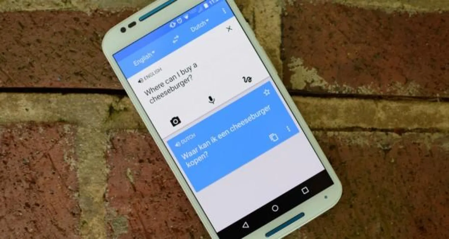 تطبيق غوغل للترجمة (أ.ف.ب)