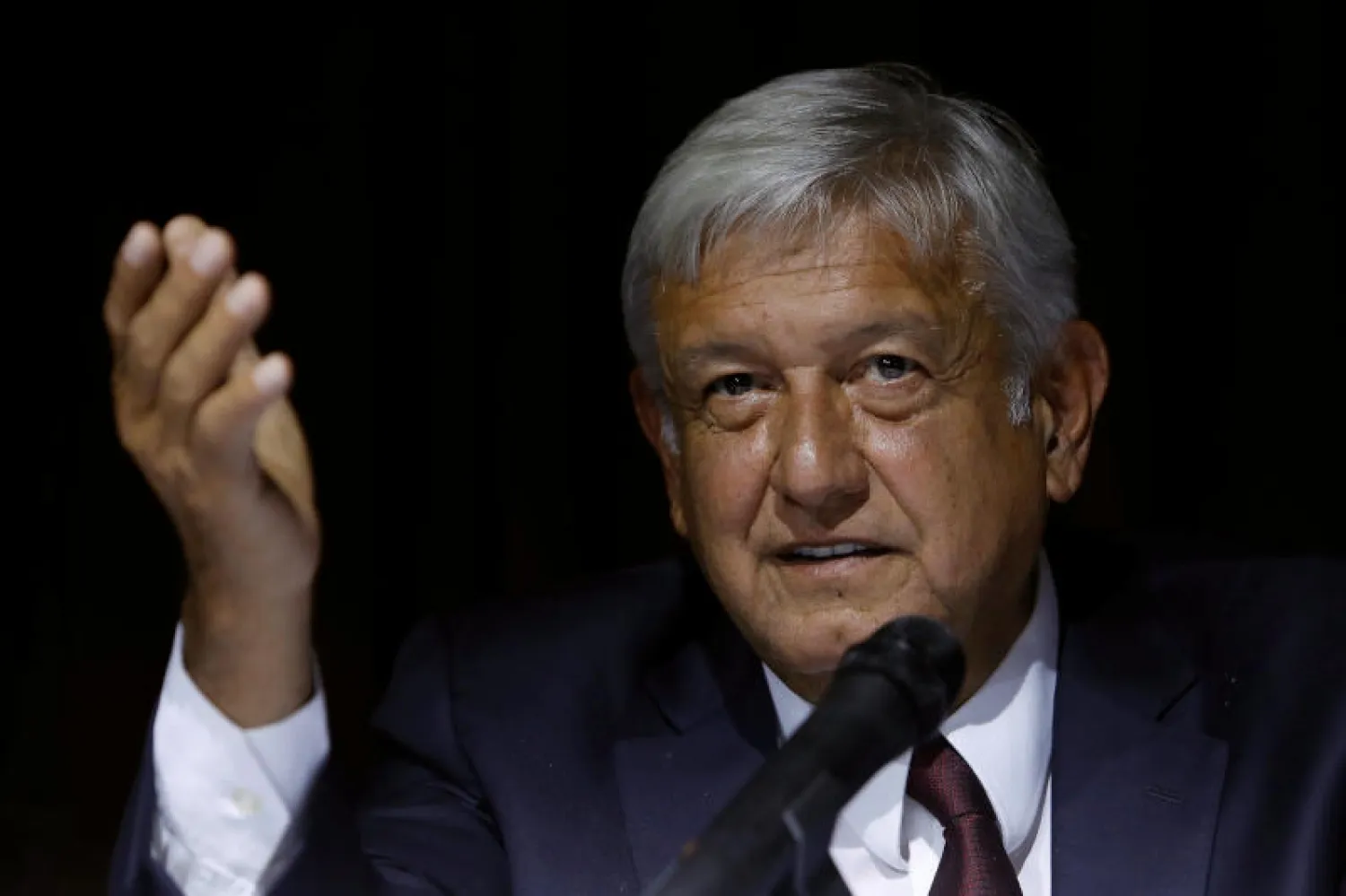 الرئيس المكسيكي المنتخب أندريس مانويل لوبيز أوبرادور (رويترز)