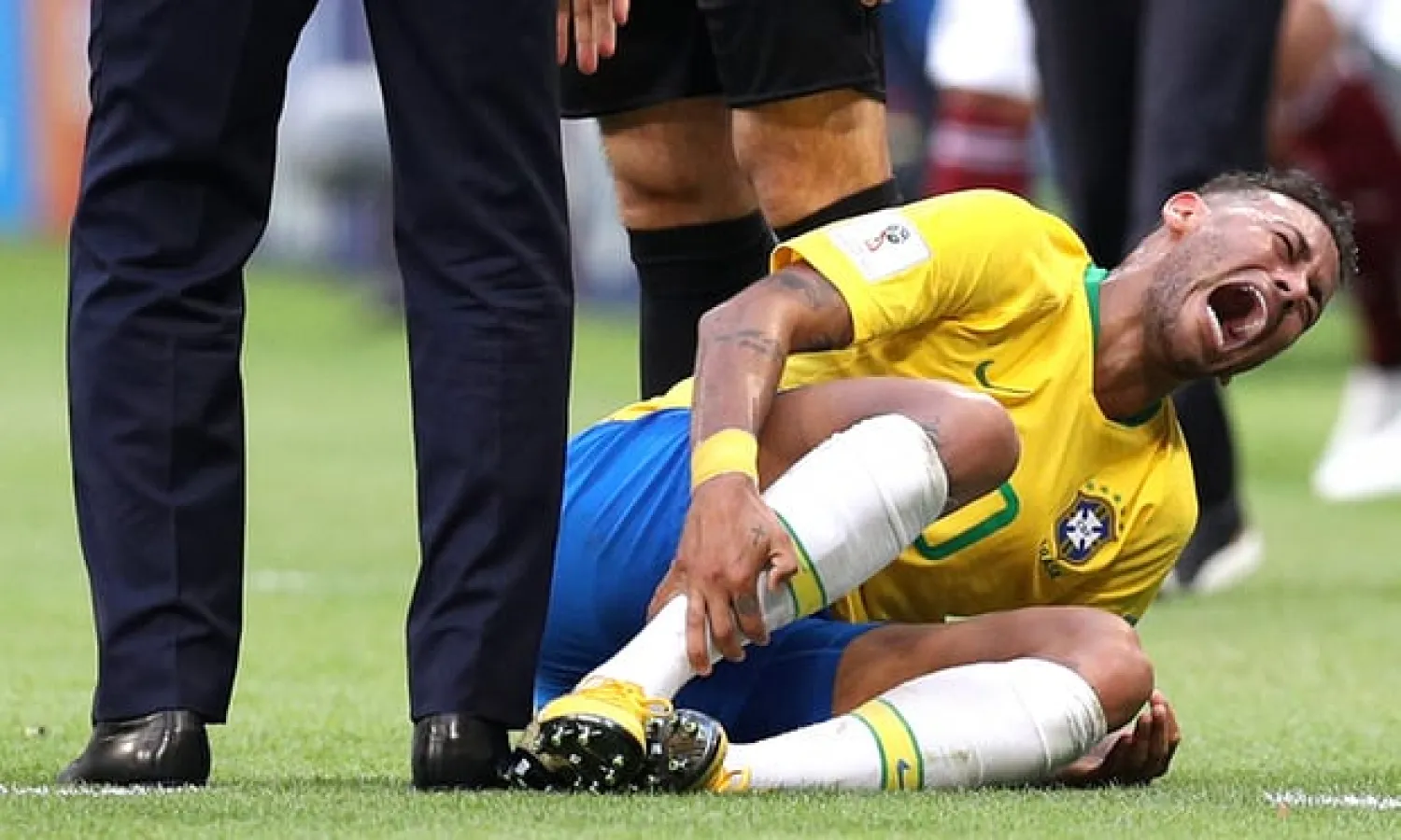  ‘Neymar has charmed Brazil but annoyed the whole world.’ Photograph: Buda Mendes/Getty Images
