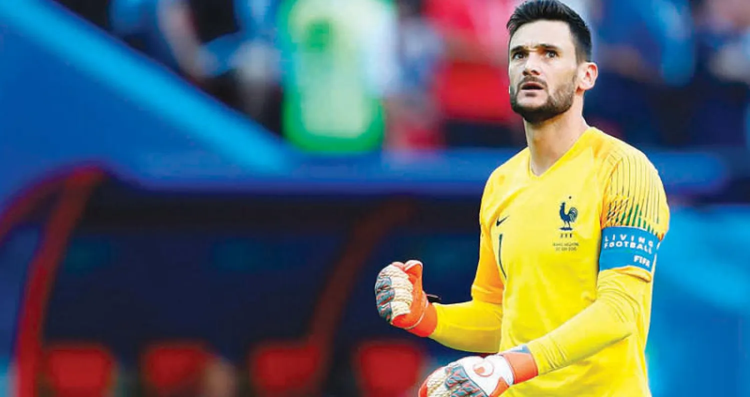 لوريس حارس فرنسا (أ.ف.ب)